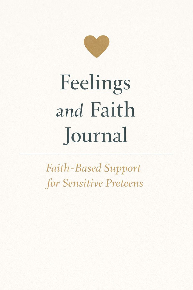 Feelings and Faith Journal Faith-Based Support for Sensitive Preteens (14-Day Emotional Regulation Journal)